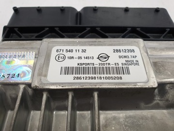 SSANGYONG KORANDO III 2.0 D JEDNOTKA MOTORU MODUL