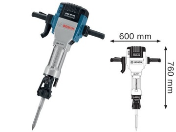 Отбойный молоток Bosch GSH 27VC с шестигранной рукояткой 28 мм 2000 Вт 62J 061130A000