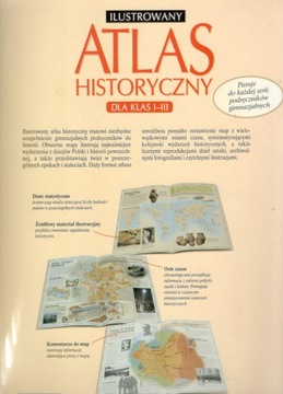 ATLAS HISTORYCZNY KL.1-3 GIM. ILUSTROW.