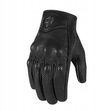 STYLOWE SKÓRZANE RĘKAWICZKI MOTOCYKLOWE,XS