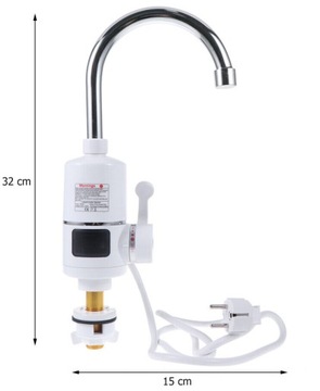 ПРОМЫГЛЕННЫЙ ВОДОНАГРЕВАТЕЛЬ 3КВТ LCD ЭЛЕКТРИЧЕСКИЙ INSTANT 10