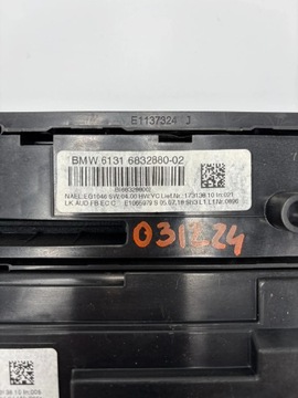 BMW 3 F30 F31 6832880 PANEL KLIMATIZACE
