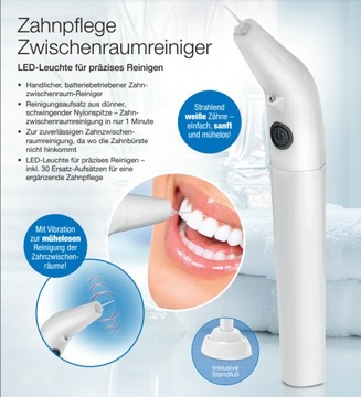 Flosser do czyszczenia przestrzeni między zębowych