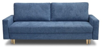 Kanapa sofa z funkcją spania rozkładana SIENA w stylu skandynawskim