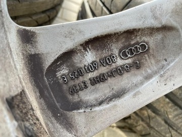 4× DISK HLINÍK AUDI 8.0" X 19" 5X112