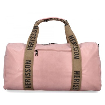 Torba Podróżna firmy Herisson HR2202A661 Pudrowy Róż