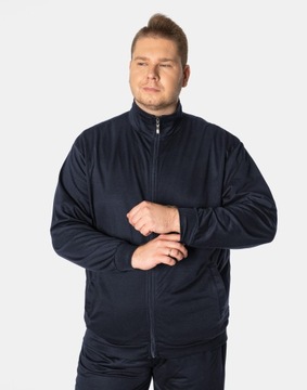 Duży Komplet Sportowy Dresowy Męski Dres Treningowy Bluza Spodnie 978-4 8XL
