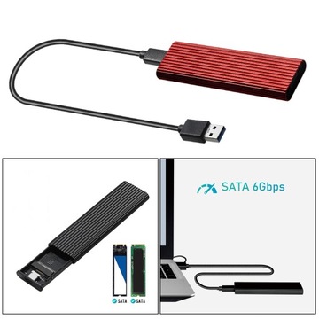 2 шт. USB 3.0 к NGFF M.2 B адаптер крышки корпуса ключа