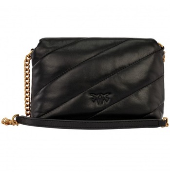 Женская сумка-мессенджер PINKO LOVE BABY PUFF BAG BLACK NEW