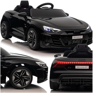 АВТОМОБИЛЬНЫЙ АККУМУЛЯТОР AUDI RS E-TRON GT ДЕТСКИЙ LED 12V 7Ah 4x35W