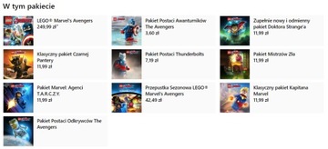 КЛЮЧ LEGO MARVEL AVENGERS DELUXE XBOX ONE/SERIES