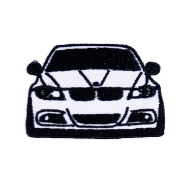 Naszywka naprasowanka podróżnicza auto BMW