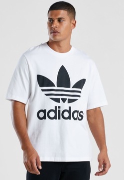 Adidas męska SOLIDNA koszulka GRUBA BAWEŁNA T-shirt Originals