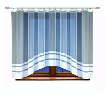 BIAŁA FIRANKA ŻAKARDOWA 160x300 cm 212260 %