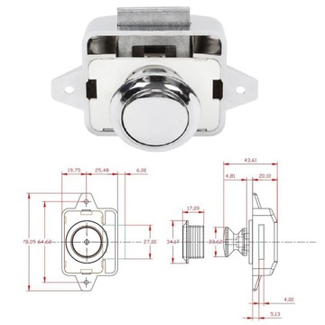 10 шт. ЗАМОК ДЛЯ ШКАФА МЕБЕЛЬНЫЙ ЗАМОК ДЛЯ КАМЕРЫ
