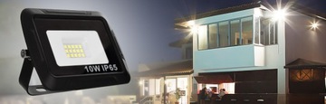 ГАЛОГЕННЫЙ СВЕТОДИОДНЫЙ ПРОЖЕКТОР 10ВТ IP65 НАРУЖНЫЙ