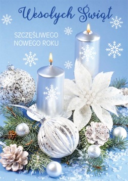 KARNET LAURKA ŚWIĘTA BOŻE NARODZENIE KOPERTA 215F