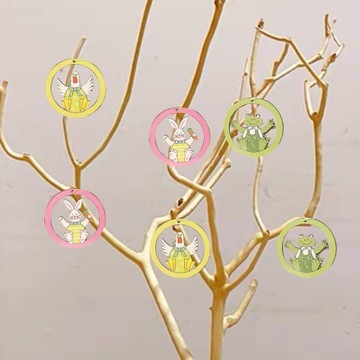 9шт. Пасхальный подвесной знак. Орнамент висит.