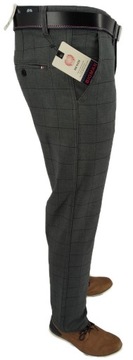 БРЮКИ МУЖСКИЕ ЭЛЕГАНТНЫЕ 24B В КЛЕТКУ W36 94-96 СМ