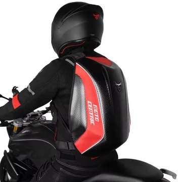 Мотоцентрический мотоциклетный рюкзак, карбоновый мотоциклетный рюкзак, панцирь черепахи