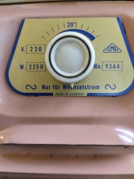 Старый старинный электрический радиатор 1950-х годов, УНИКАЛЬНЫЙ!