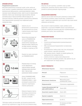 KLEJ DO PODSUFITKA AUTO FIX GRIP 22 SPRAY PROFESJONAL 500ml TEMP. 110 C