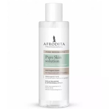 Afrodita Pure Skin Solution Вяжущий тоник для жирной кожи + 2 пробника