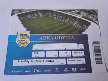 ARKA GDYNIA - STOMIL OLSZTYN 29-05-2013