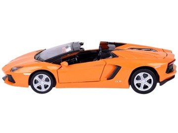 Auto metalowe model Lamborghini Aventador Roadster 1:32 interaktyw. AR5053