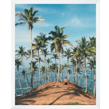 БЕЛАЯ РАМКА ДЛЯ ФОТОГРАФИИ - РАМКА ДЛЯ ФОТОГРАФИИ 30x40 см