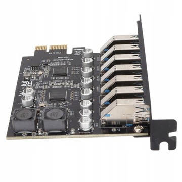 КОНТРОЛЛЕР 7X USB 3.2 PCI-EXPRESS PCI-E КАРТА