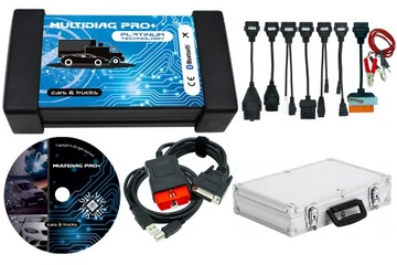 MULTIDIAG PLATINUM 2024 + 8 KABLI OSOBOWE TESTER INTERFEJS DIAGNOSTYCZNY PL