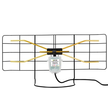 САМАЯ МОЩНАЯ DVB-T2 АНТЕННА ДЛЯ ВНУТРЕННЕГО ТЕЛЕВИДЕНИЯ ПОЛЬША MUX8 4K СИЛЬНЫЙ СИГНАЛ VAYOX