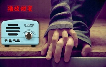 Антикварный радио Bluetooth-динамик в стиле ретро