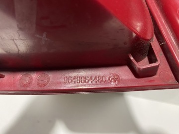 9649864480 SVĚTLO PRAVÁ ZADNÍ 1.1 44 2003 CITROEN C2 (JM_)