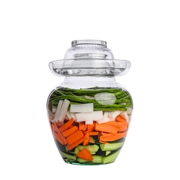 1Pc Szkło słoik Kimchi fermentacji słoik