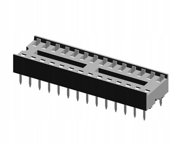 Podstawka do układów scalonych DIP28 zwykła 2,54mm