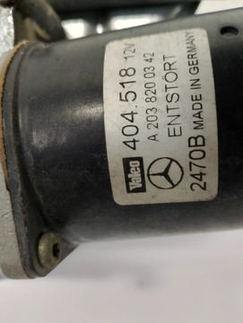 MECHANIZMUS STĚRAČE PŘEDNÍCH MERCEDES C W203 A2038200342