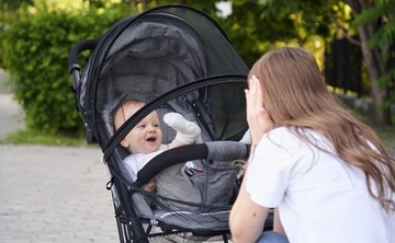 Masa na wózek z myszą pełnego zasłaniająca z podwójnym zipem 2 in 1