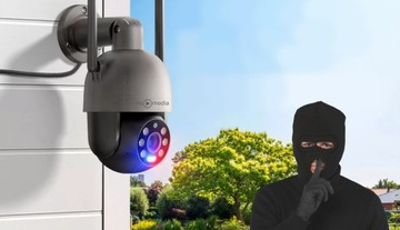 ВРАЩАЮЩАЯСЯ IP-КАМЕРА НА УЛИЦЕ С Wi-Fi, 8 МП, 8 МП, БЕСПРОВОДНАЯ С ЗУМОМ ULTRA HD, 4K