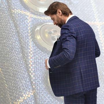 Мужской деловой пиджак для офиса и вечеринки 60/182