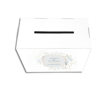 Коробка-конверт ПЕРСОНАЛИЗАЦИЯ СВАДЬБА