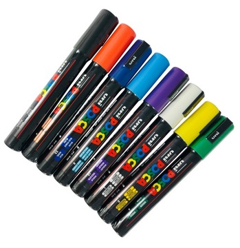 Набор маркеров POSCA. 8 шт. БАЗОВЫЙ ПК-5М