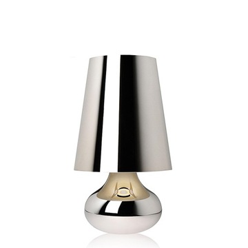 Kartell Lampa stołowa Cindy 9100 platyna 42 cm lustrzana E27_OUTLET