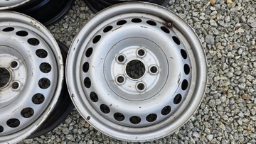 4× DISK OCELOVÝ VOLKSWAGEN OE 7H0601027 6.5" X 16" 5X120 ET 51