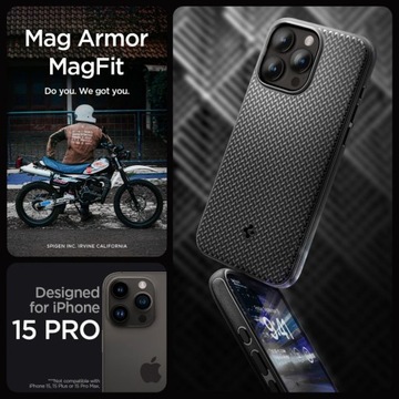 SPIGEN MA - MAGSAFE - ПРОЧНЫЙ ЧЕХОЛ ДЛЯ IPHONE 15 PRO