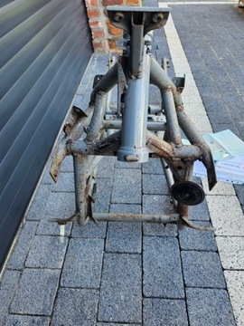 Suzuki Burgman 650 07 Frame Документы на немецком языке