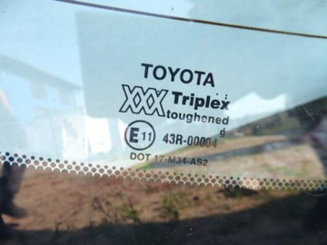 AVENSIS T22 97-03 SKLO (OKNO) KAROSERIE ZADNÍ SEDAN