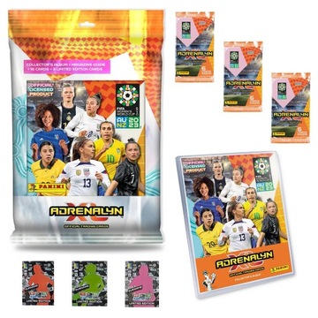 Альбом женских футбольных карточек Чемпионата мира по футболу 2023 года Panini, стартовый набор