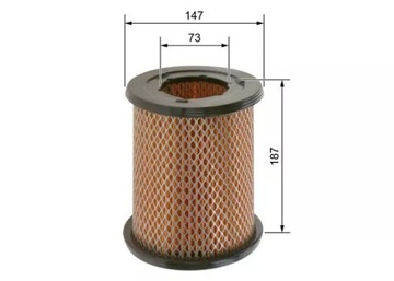 BOSCH F 026 400 491 FILTR VZDUCHU